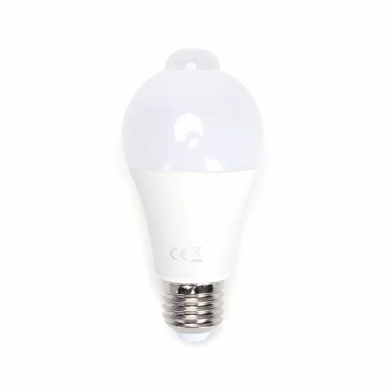 Λάμπα LED με αισθητήρα υπερύθρων A60 E27 12W 6500Κ Ψυχρό Λευκό Aigostar