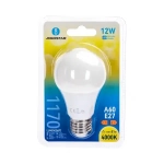 Λάμπα LED A60 E27 12W 4000Κ Φυσικό Λευκό Aigostar