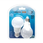 Λάμπες LED Σετ 2 τμχ A60 E27 7W 6400Κ Ψυχρό Λευκό Aigostar
