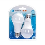 Λάμπες LED Σετ 2 τμχ A60 E27 15W 6400Κ Ψυχρό Λευκό Aigostar