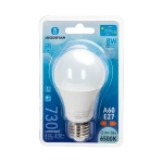 Λάμπα LED A60 E27 8W με αισθητήρα φωτός 6500K Aigostar