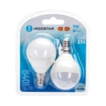 Λάμπες LED Σετ 2 τμχ G45 E14 9W 6500K Aigostar