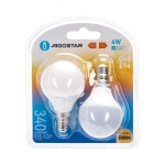 Λάμπες LED Σετ 2 τμχ G45 E14 4W 3000K Aigostar
