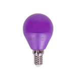 Λάμπα LED G45 E14 4W σε Μωβ Χρώμα Aigostar