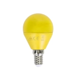 Λάμπα LED G45 E14 4W σε Κίτρινο Χρώμα Aigostar