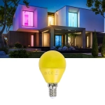 Λάμπα LED G45 E14 4W σε Κίτρινο Χρώμα Aigostar
