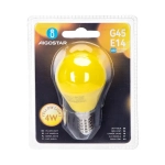 Λάμπα LED G45 E14 4W σε Κίτρινο Χρώμα Aigostar