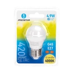 Λάμπα LED G45 E27 4,9W 4000Κ Aigostar