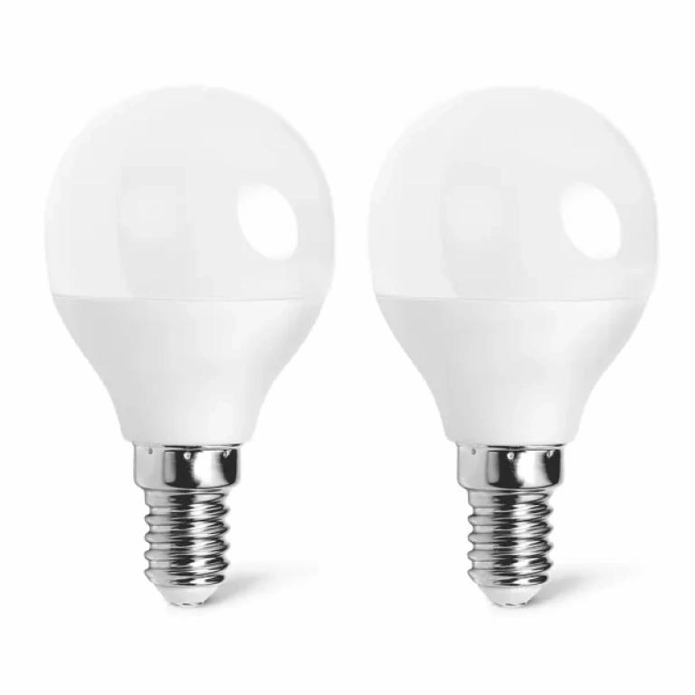 Λάμπες LED 2 τμχ G45 E14 4,9W 3000Κ Aigostar