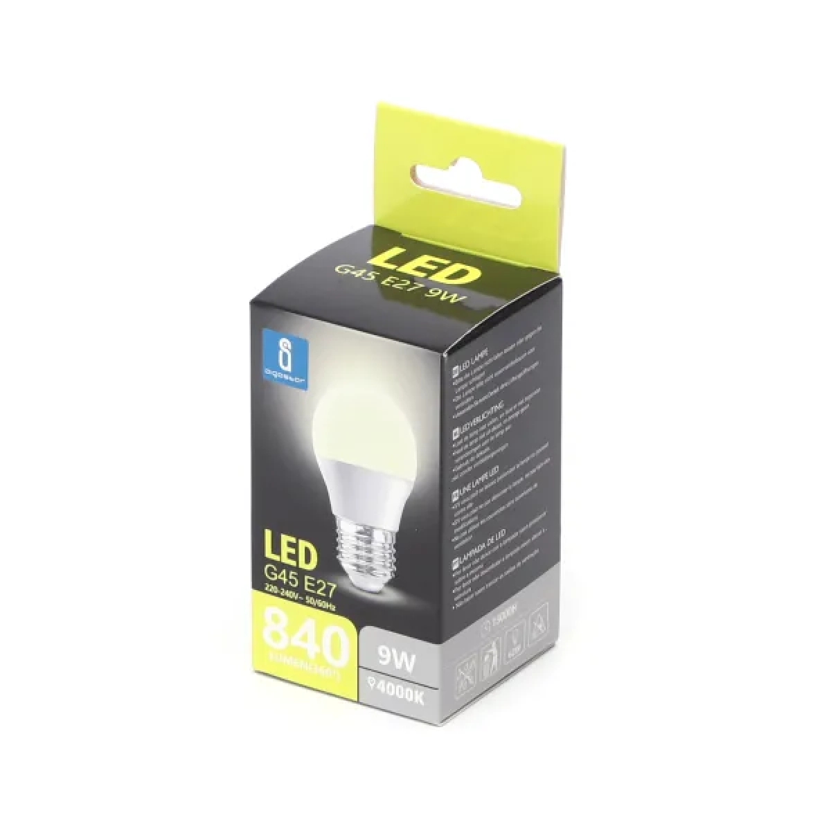 Λάμπα LED G45 E27 9W 4000K Aigostar