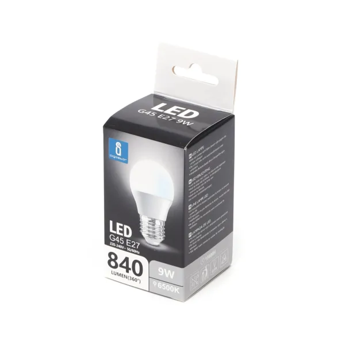 Λάμπα LED G45 E27 9W 6500K Aigostar