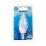 Λάμπα LED C37 E14 3W 6500K Aigostar