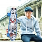 Παιδικό Skateboard 60x15cm με στάμπα 15405