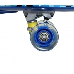 Παιδικό Skateboard 56x15cm με Σχέδιο Μπλε Παραλλαγή 15409