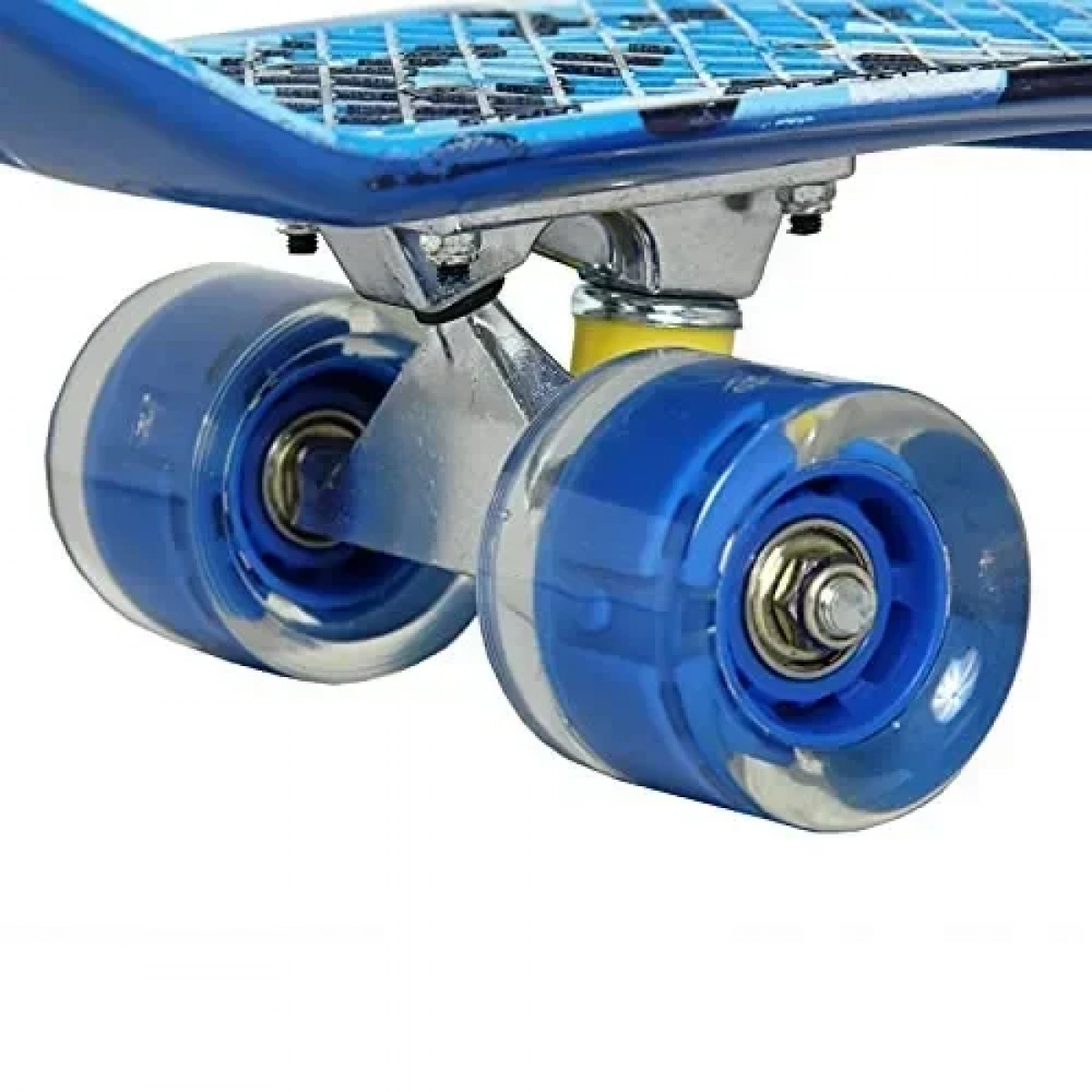 Παιδικό Skateboard 56x15cm με Σχέδιο Μπλε Παραλλαγή 15409