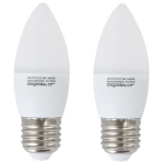 Λάμπες LED 2τμχ C37 E27 3W 6500K Aigostar