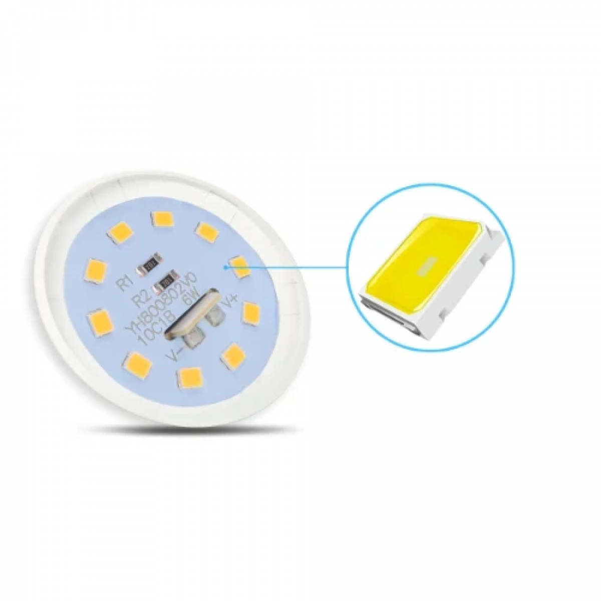Λάμπες LED 2τμχ C37 E27 3W 6500K Aigostar