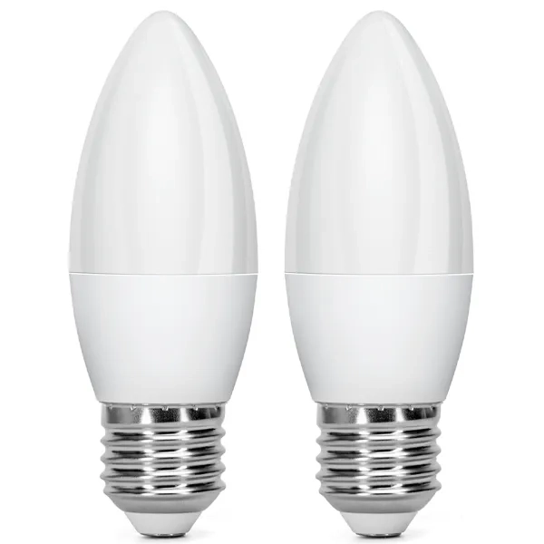 Λάμπες LED 2τμχ C37 E27 4W 6500K Aigostar