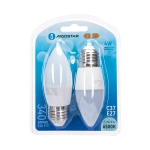 Λάμπες LED 2τμχ C37 E27 4W 6500K Aigostar