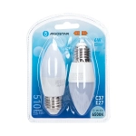 Λάμπες LED 2τμχ C37 E27 6W 6500K Aigostar
