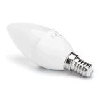 Λάμπες LED 2τμχ C37 E14 3W 6500K Aigostar