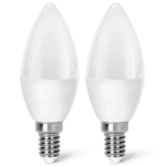 Λάμπες LED 2τμχ C37 E14 6W 6500K Aigostar