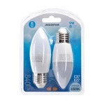 Λάμπες LED 2τμχ C37 E27 9W 6500K Aigostar