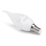 Λάμπα LED Wind Blow CL37 E14 6W 6500K Aigostar