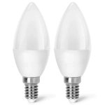 Λάμπες 2τμχ LED C37 E14 9W 3000K Aigostar