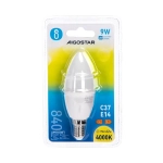 Λάμπα LED C37 E14 9W 4000Κ Aigostar