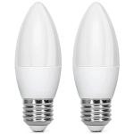 Λάμπες 2 τμχ LED C37 E27 4,9W 3000Κ Aigostar