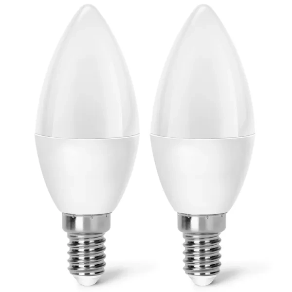 Λάμπες 2 τμχ LED C37 E14 4,9W 3000Κ Aigostar