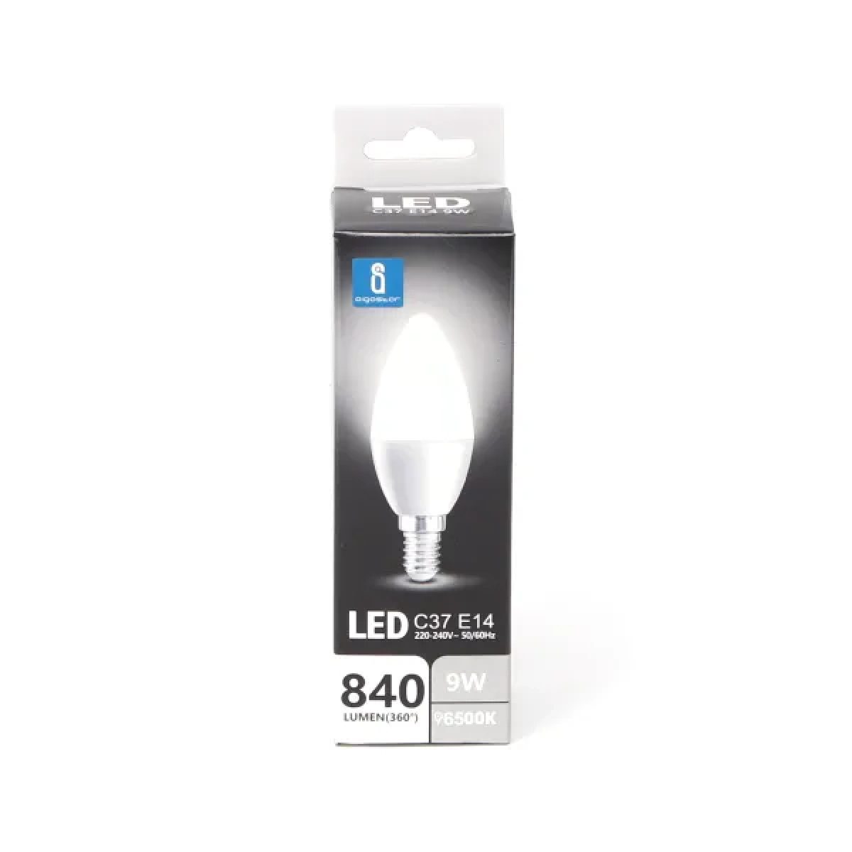Λάμπα LED C37 E14 9W 6500K Aigostar