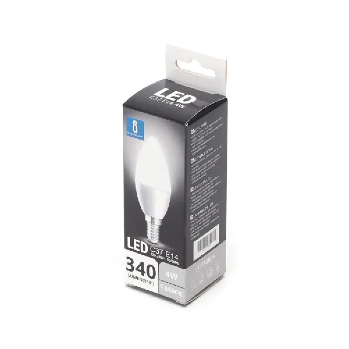 Λάμπα LED C37 E14 4W 6500K Aigostar
