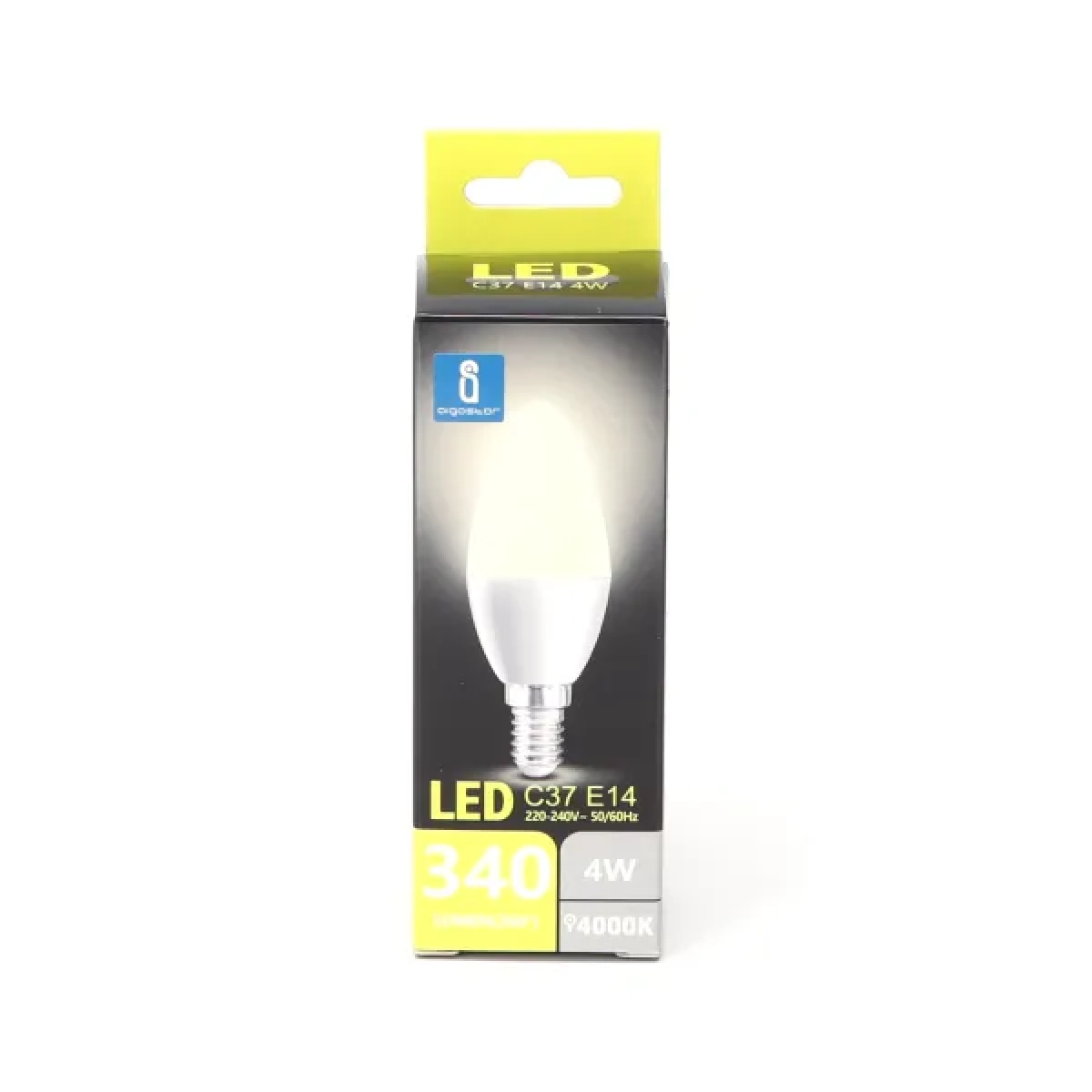 Λάμπα LED C37 E14 4W 4000K Aigostar