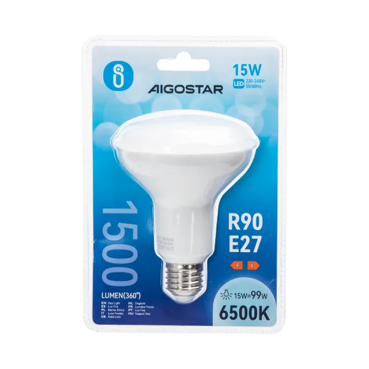 Λάμπα LED R90 E27 15W 6500K Aigostar