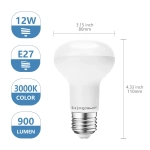 Λάμπα LED R80 E27 12W 3000K Aigostar