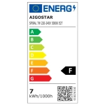 Λάμπα LED E27 7W 3000K Aigostar