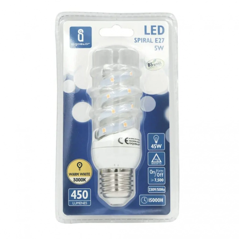 Λάμπα LED E27 5W 3000K Aigostar