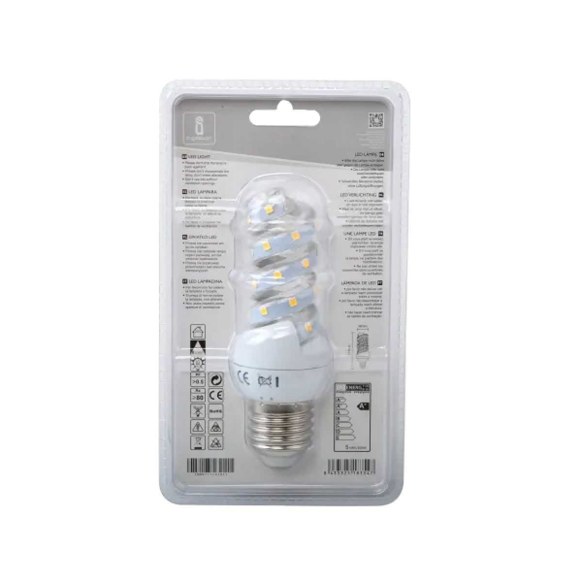 Λάμπα LED E27 5W 4000K Aigostar