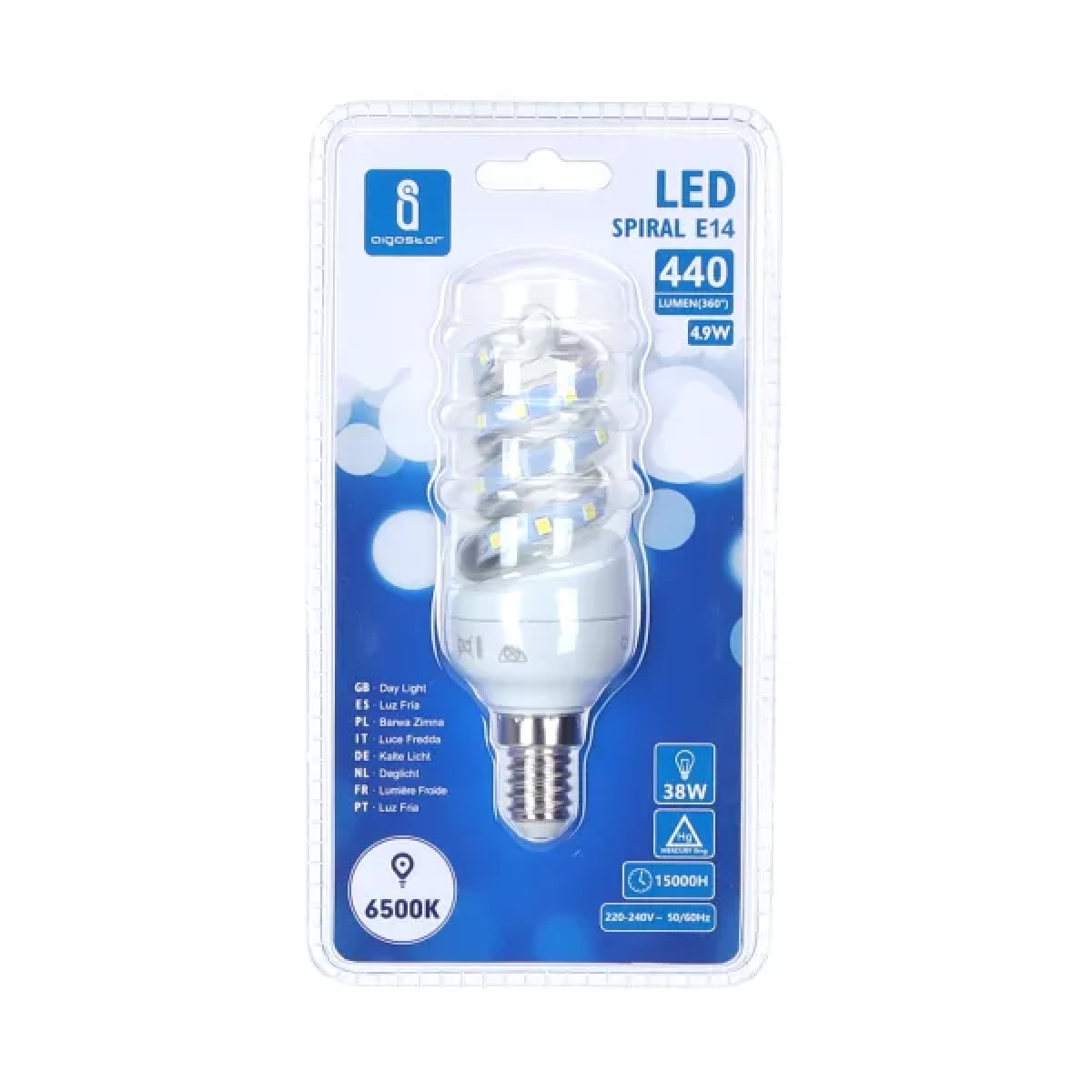 Λάμπα LED E14 4,9W 6500K Aigostar