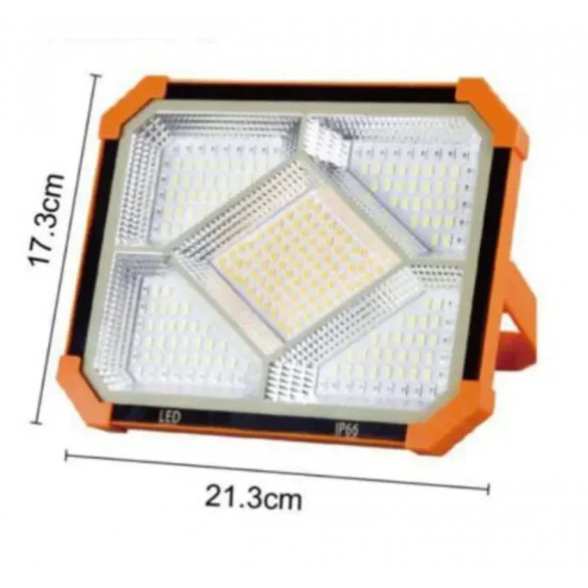 Ηλιακό Φωτιστικό Εργασίας LED 50W 173x213mm Arrango AT49224