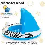 Bestway Safari Sun Shaded Παιδική Πισίνα Φουσκωτή 97x97x66εκ. 52559