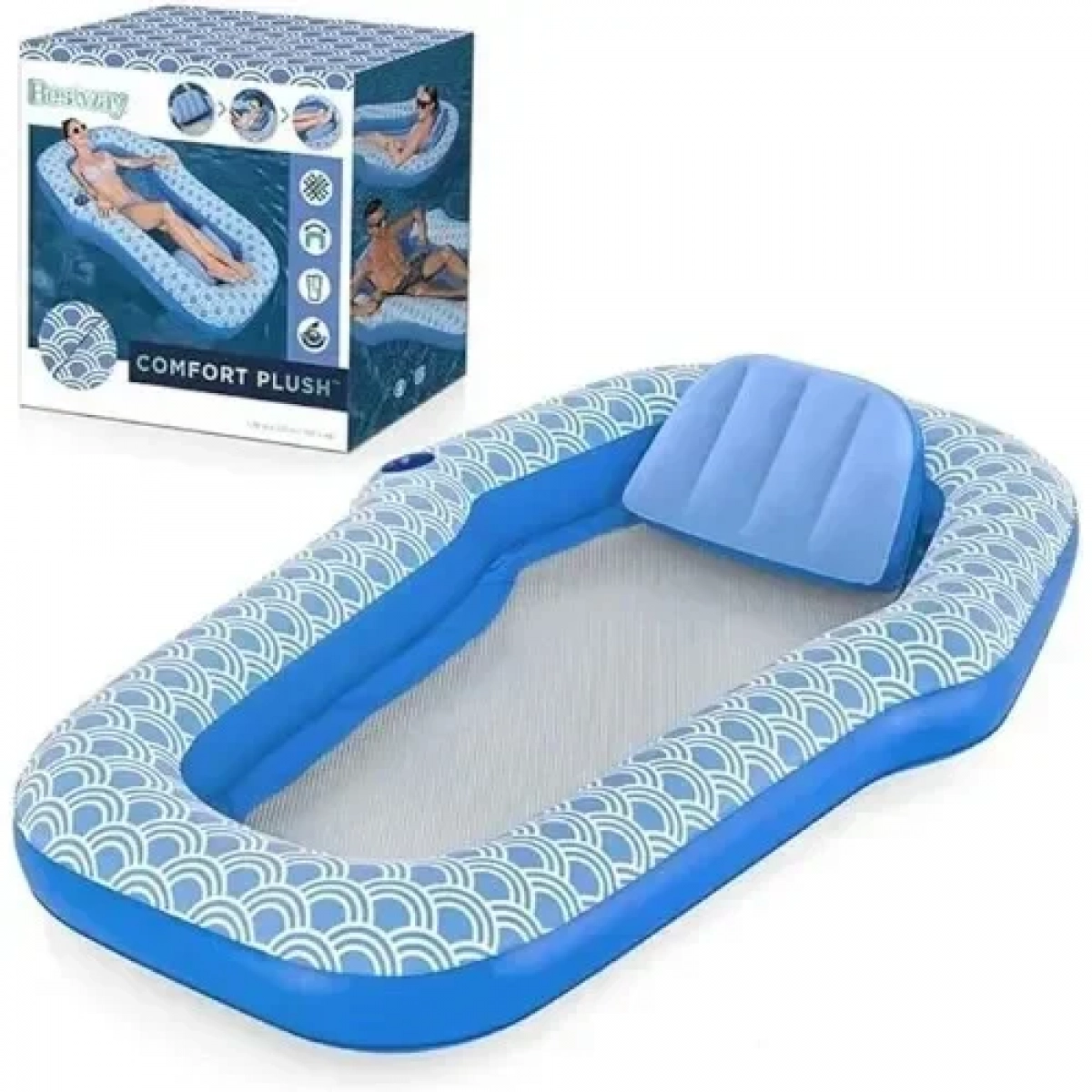 Φουσκωτό Στρώμα Θαλάσσης 178x117cm Bestway 43554