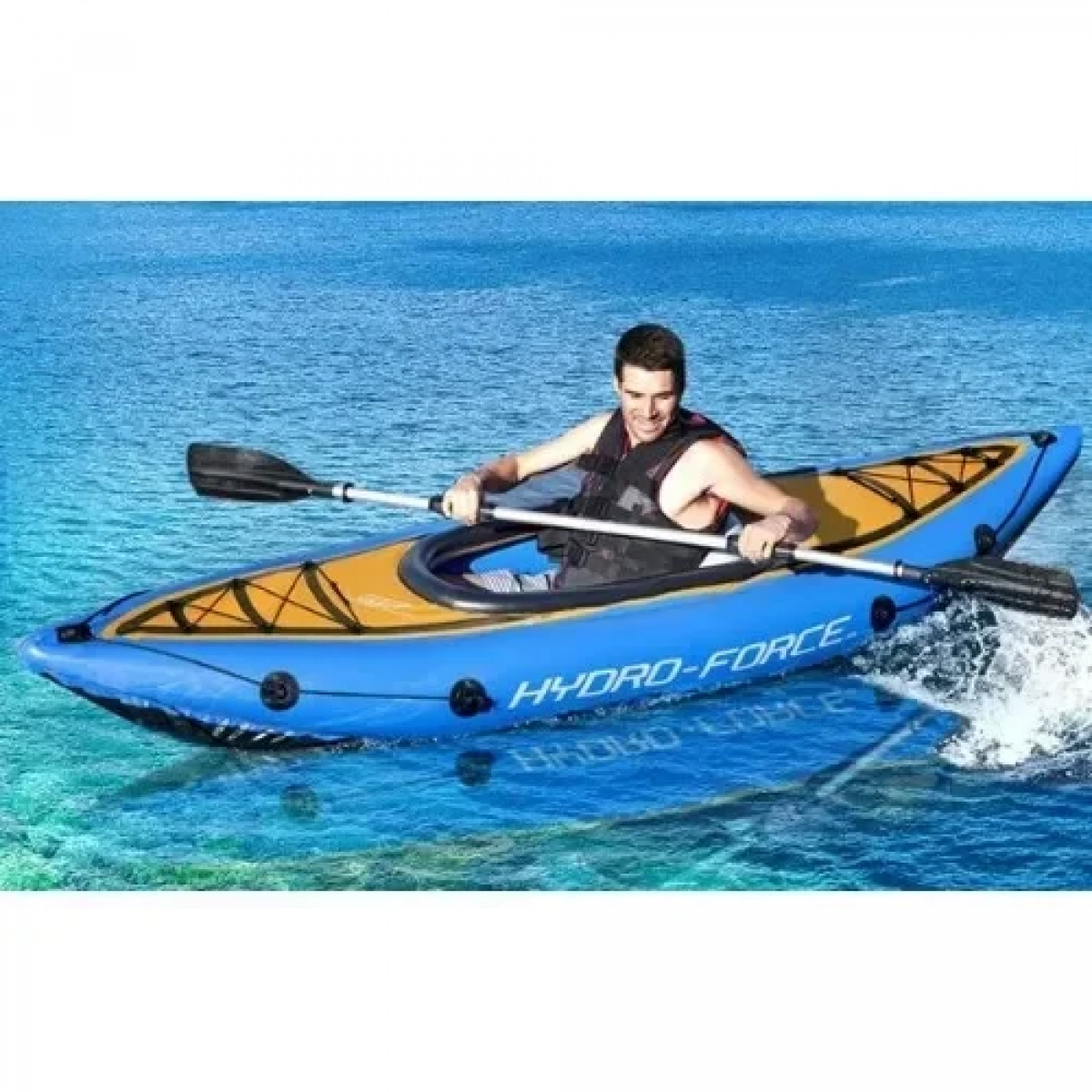Bestway Hydro Force Φουσκωτό Kayak Θαλάσσης – Μπλε (Μονοθέσιο) 65115