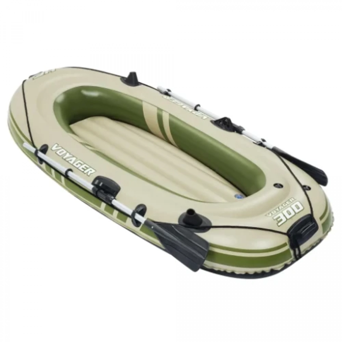 Bestway Hydro-Force Voyager 300 Φουσκωτή Βάρκα 2 Ατόμων με Κουπιά 243x102εκ. 65051