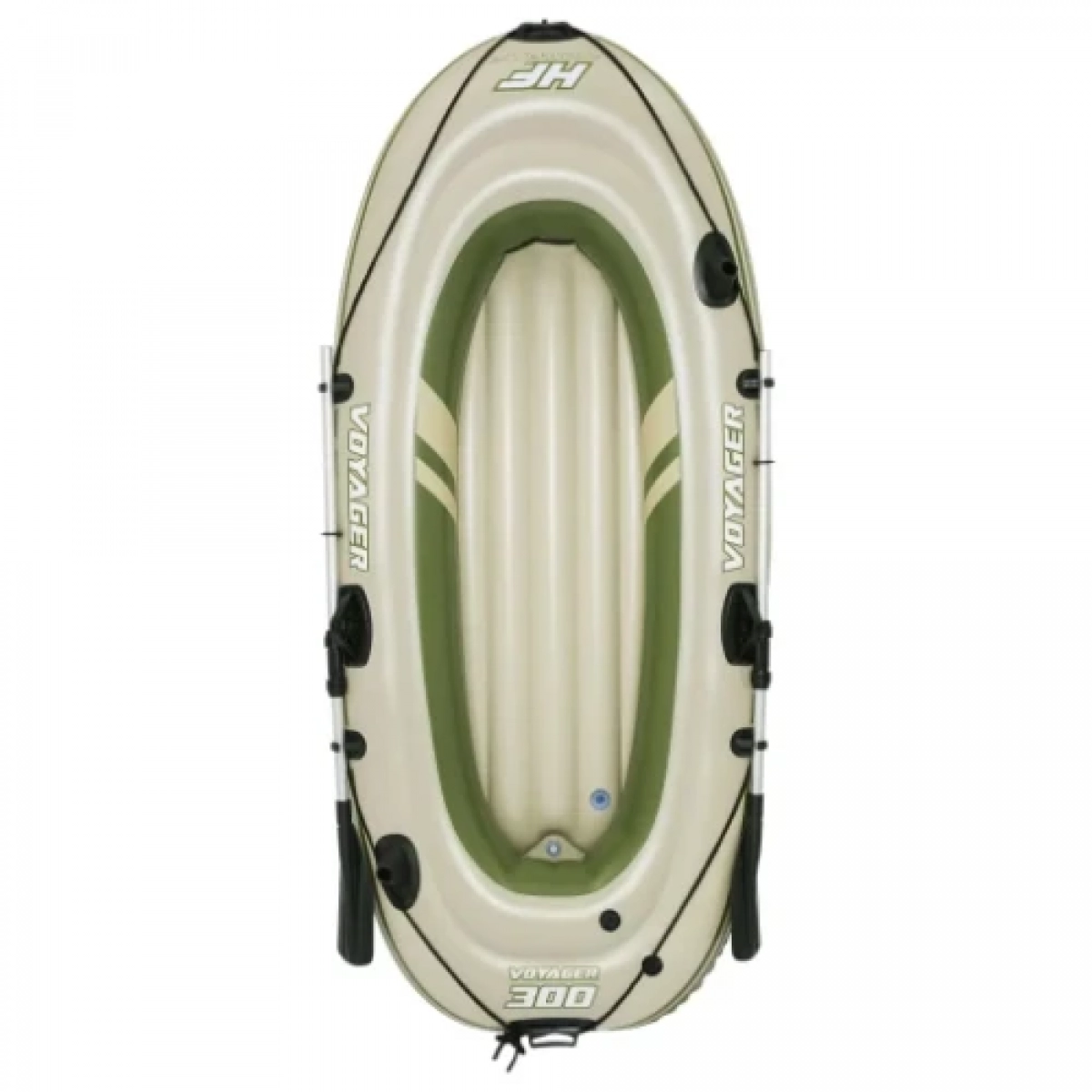 Bestway Hydro-Force Voyager 300 Φουσκωτή Βάρκα 2 Ατόμων με Κουπιά 243x102εκ. 65051