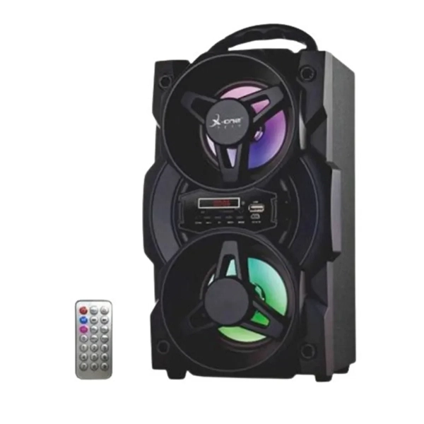 X-One Ηχείο με λειτουργία Karaoke BT-8104 σε Μαύρο Χρώμα