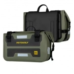 Αδιάβροχη ταξιδιωτική τσάντα μοτοσυκλέτας 2 τεμάχια Motowolf 30L MDL0720 πράσινο