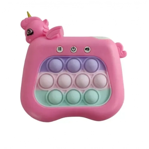 Αγχολυτικό παιχνίδι χειρός 12.5x12.8cm Bubble Stress Toy - φούξια 82608